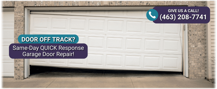 Garage Door Off Track In Plainfield IN
